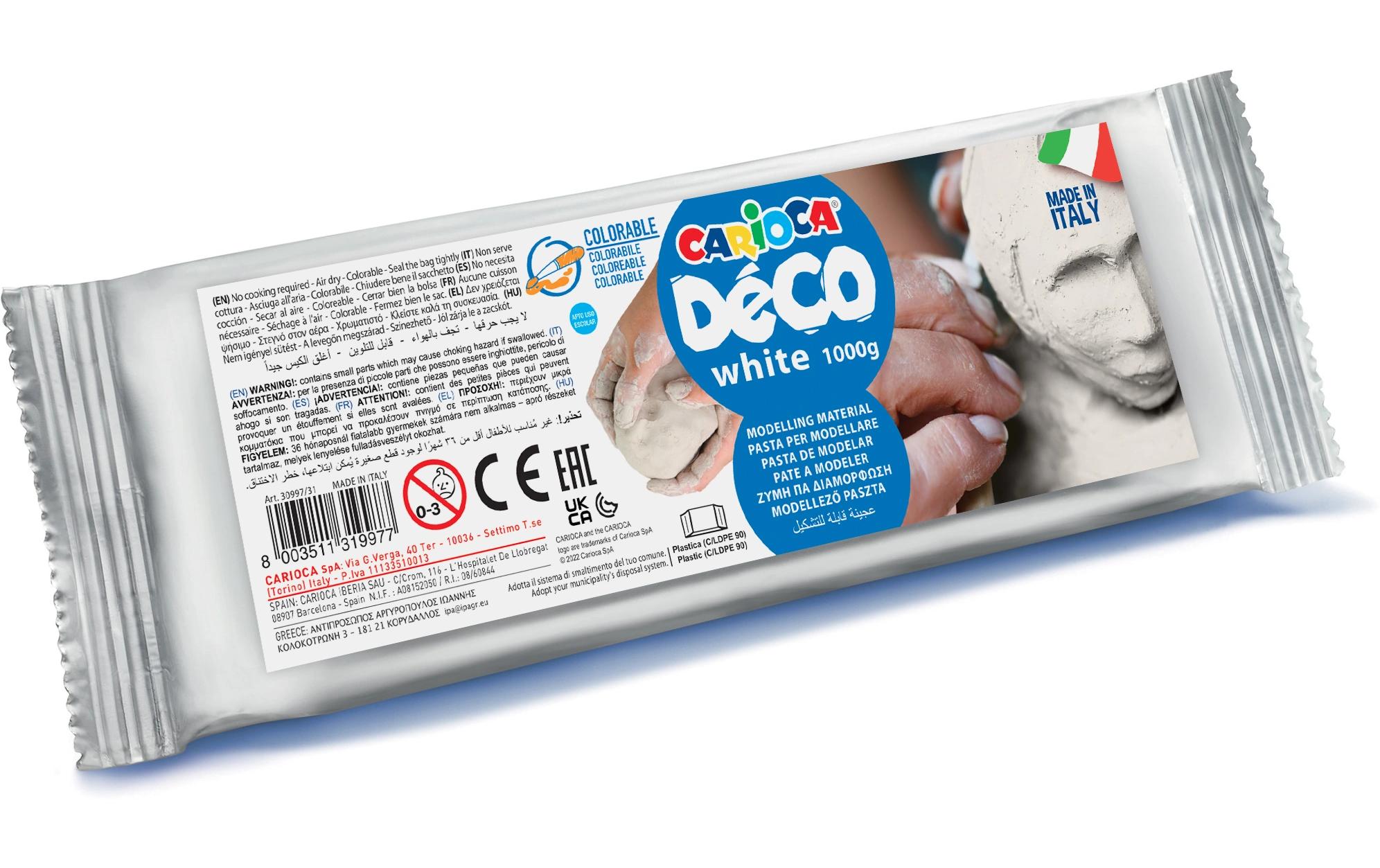 Modelliermasse Déco 1000 g WeissModelliermasse für alle Modelliertechniken