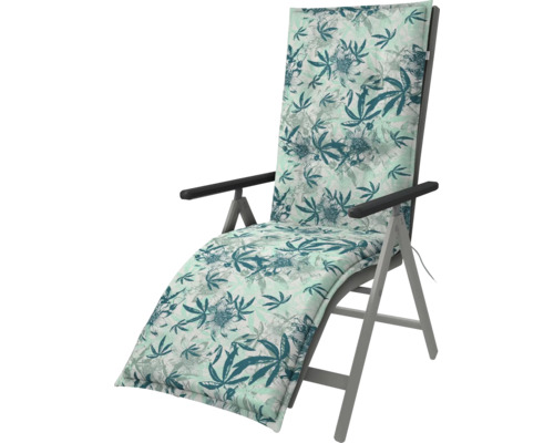 Kussen voor Doppler Living relaxfauteuil 170x48x6 cm turquoise