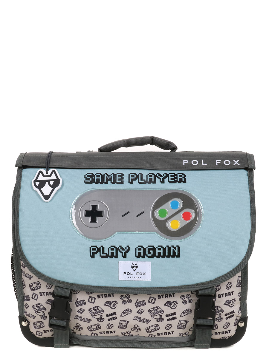 Cartable RÀversible Pol Fox Gamer 38 cm