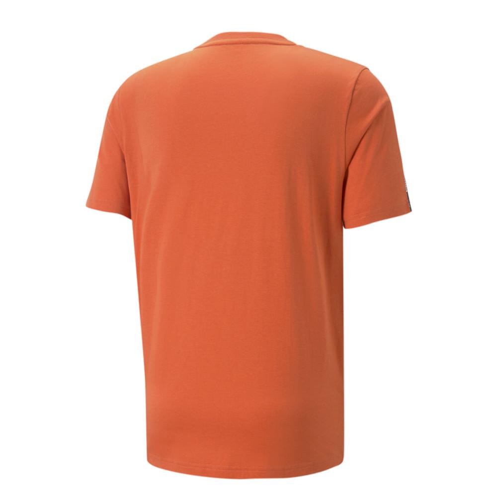 Puma T-shirt Orange Homme Puma Tape Tee