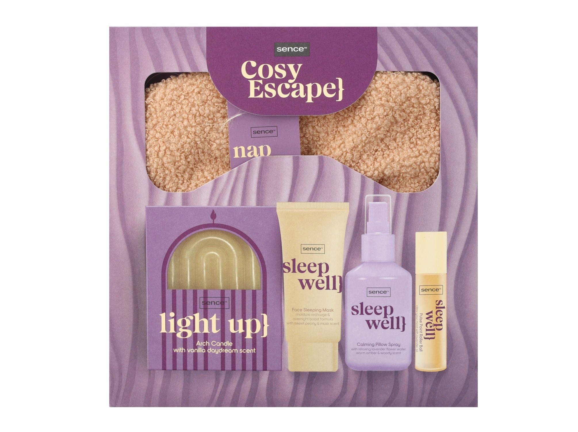 CONJUNTO DE NOITE SENCE COSY ESCAPE