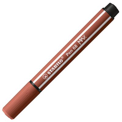 STABILO - Feutre de dessin pointe large biseautée - marron chocolat