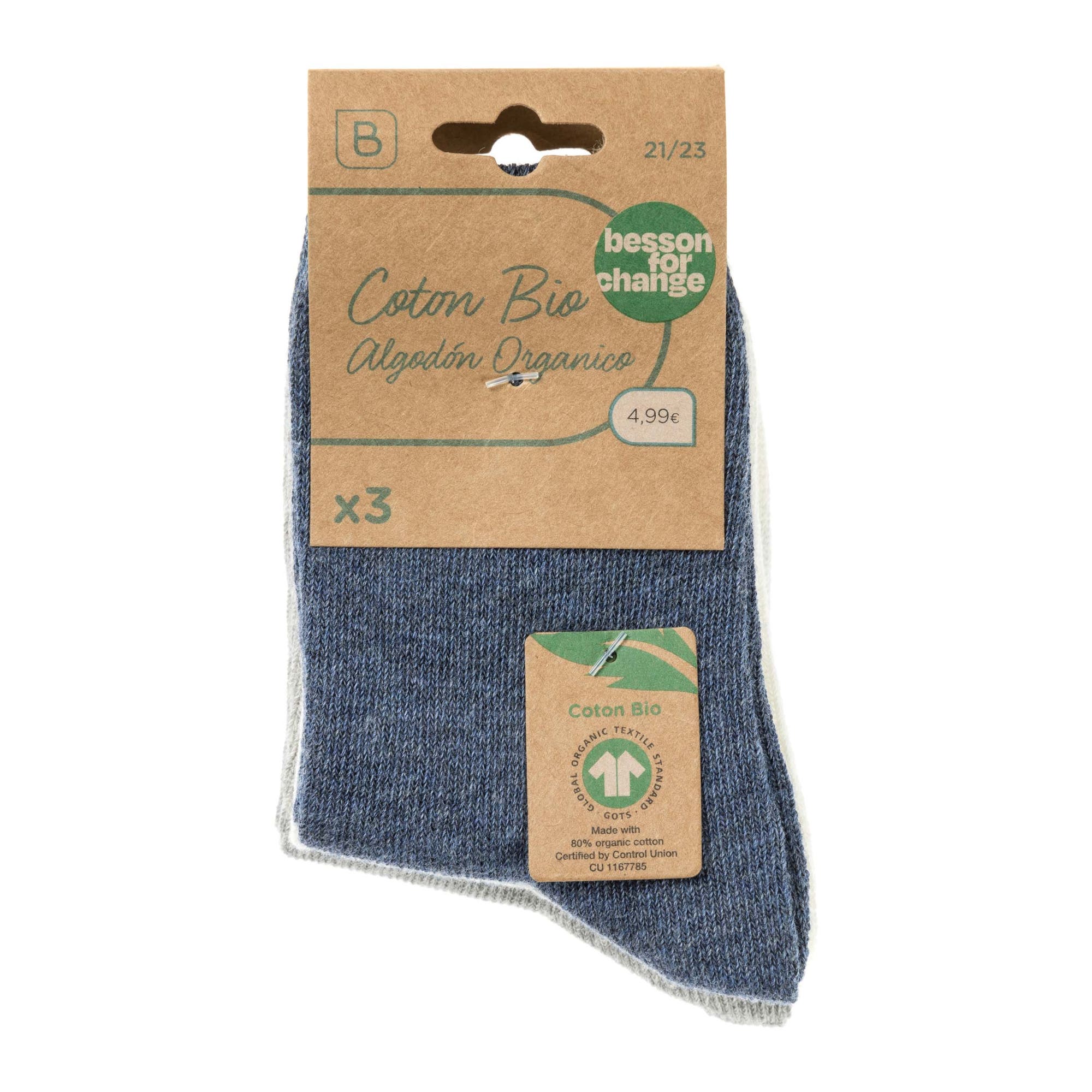 Chaussettes Enfant bleu