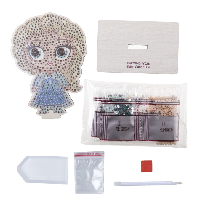 Disney Die Eiskönigin - Crystal Art Buddies - Steckfigur Elsa