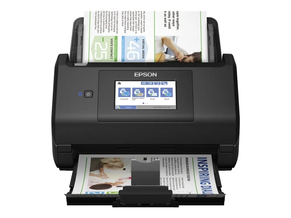 Epson WorkForce ES-580W DIN A4-Dokumentenscanner, ADF 100S.