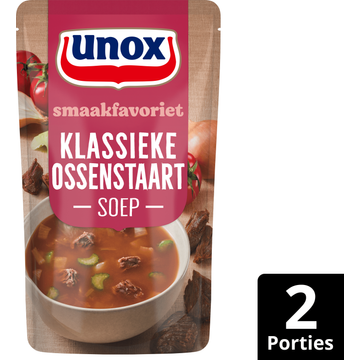 Unox Smaakfavoriet Soep In Zak Klassieke Ossenstaart 570 ml