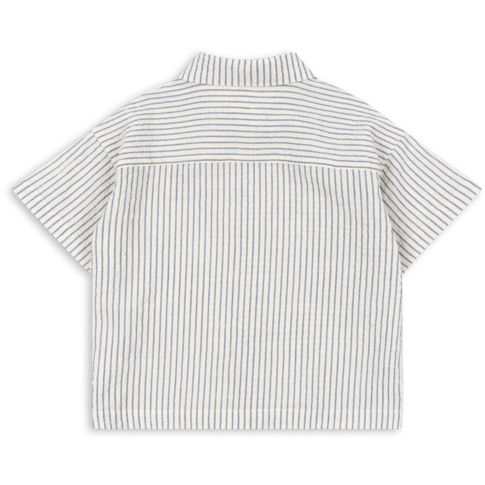 Køb Konges Sløjd Stripe Bluie RHW X KS Duo Skjorte GOTS