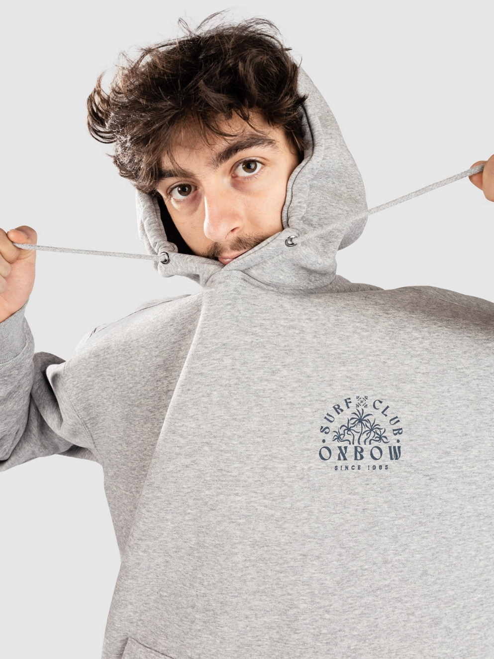 Oxbow R1Surfcamp Hoodie gris chine