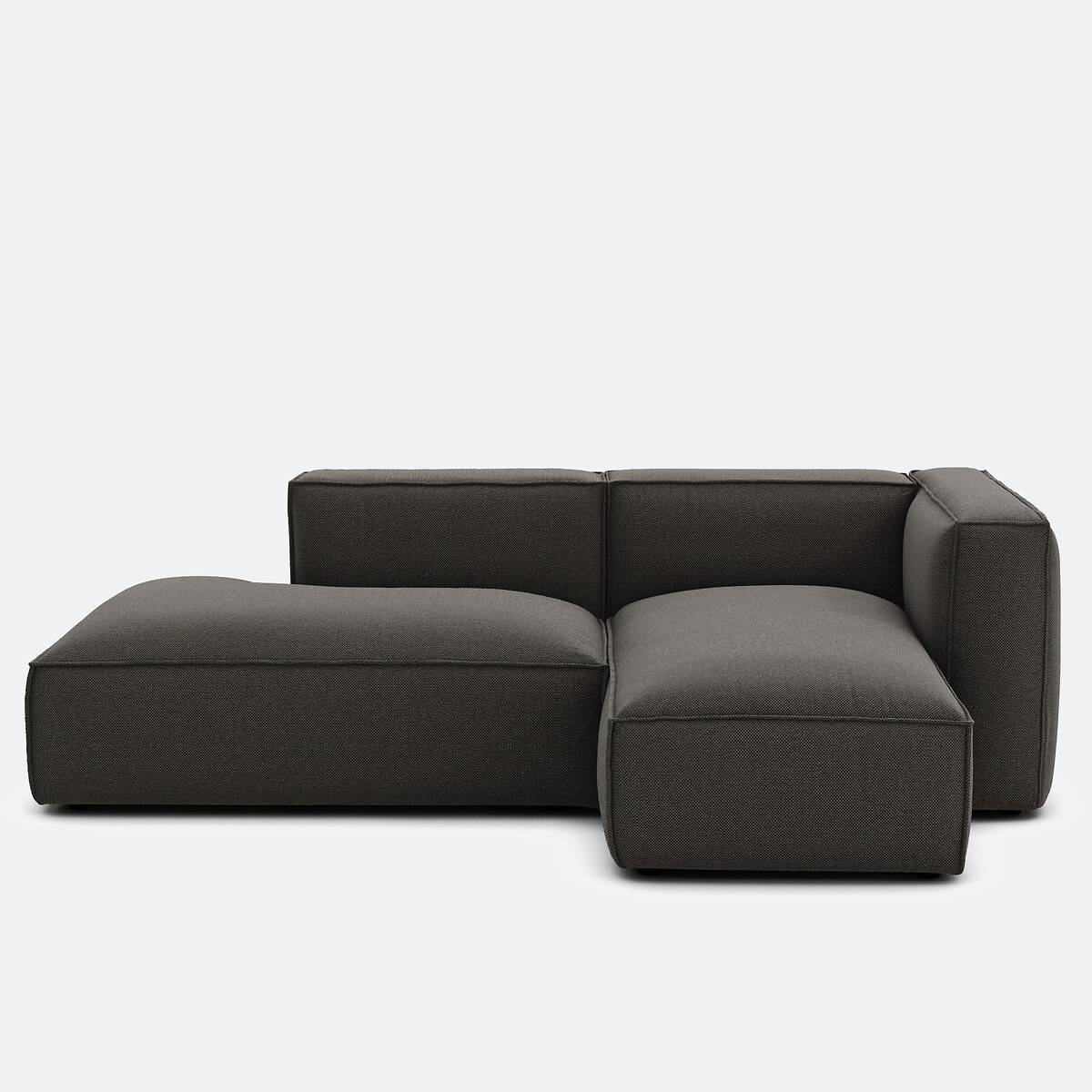 LA REDOUTE INTERIEURS<br>Sofá retangular, tecido texturizado, Seven