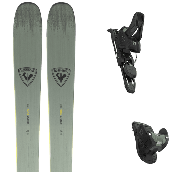 Pack ski ROSSIGNOL SENDER SOUL 102 + Fix