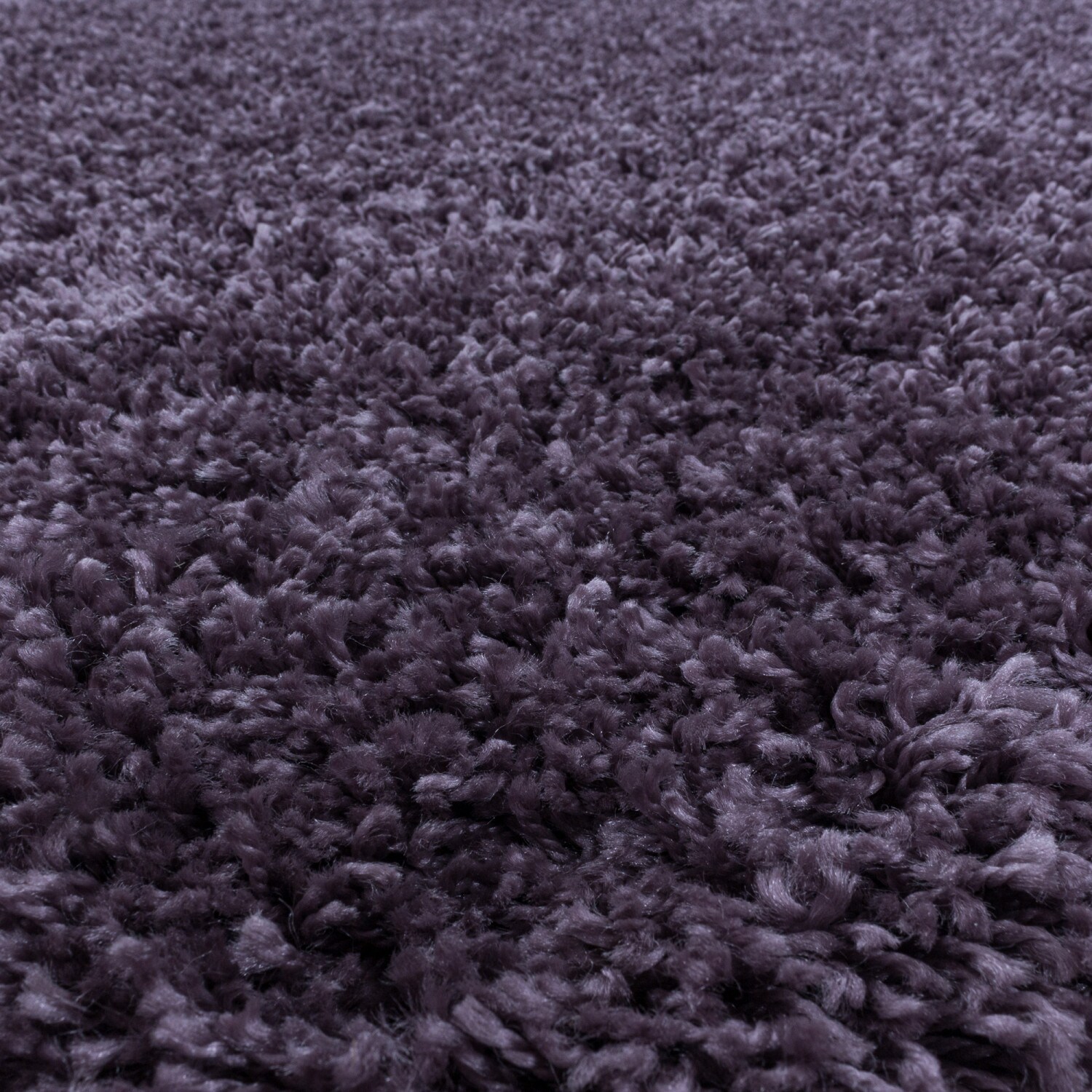 Runde Hochflor Teppich - Flauschiger Langflor Shaggy Teppich, Wohnzimmerteppich
