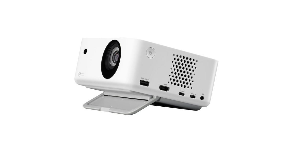 OptomaML1080 Ultra draagbare RGB triple laser DLP-projector  (Wit, 1200 ANSI lumen)