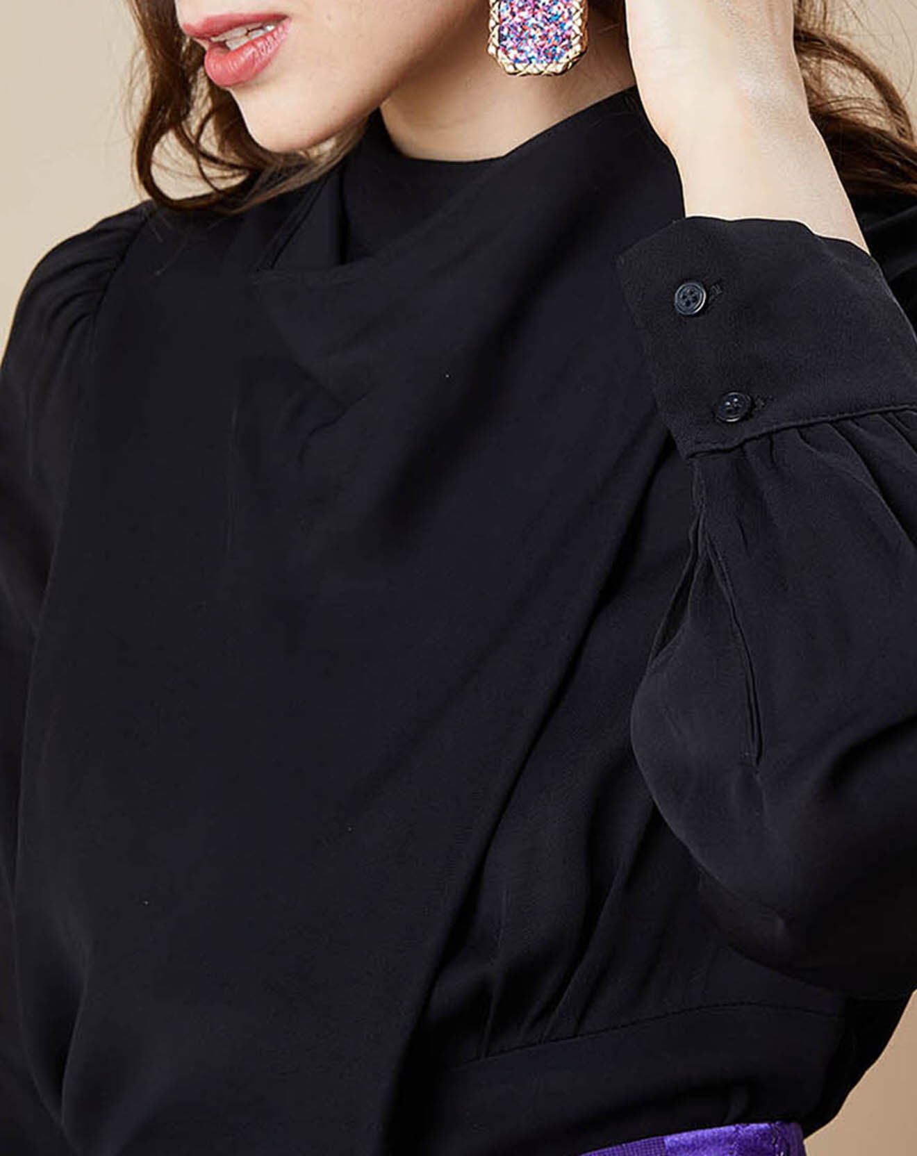 Belair Blouse Bill noire