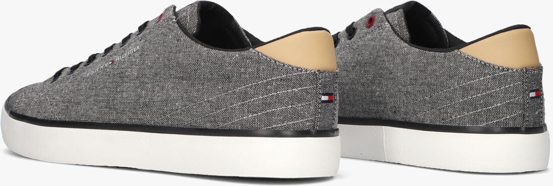 TOMMY HILFIGER zwarte tommy hilfiger lage sneakers tommy hilfiger vulc low chambray
