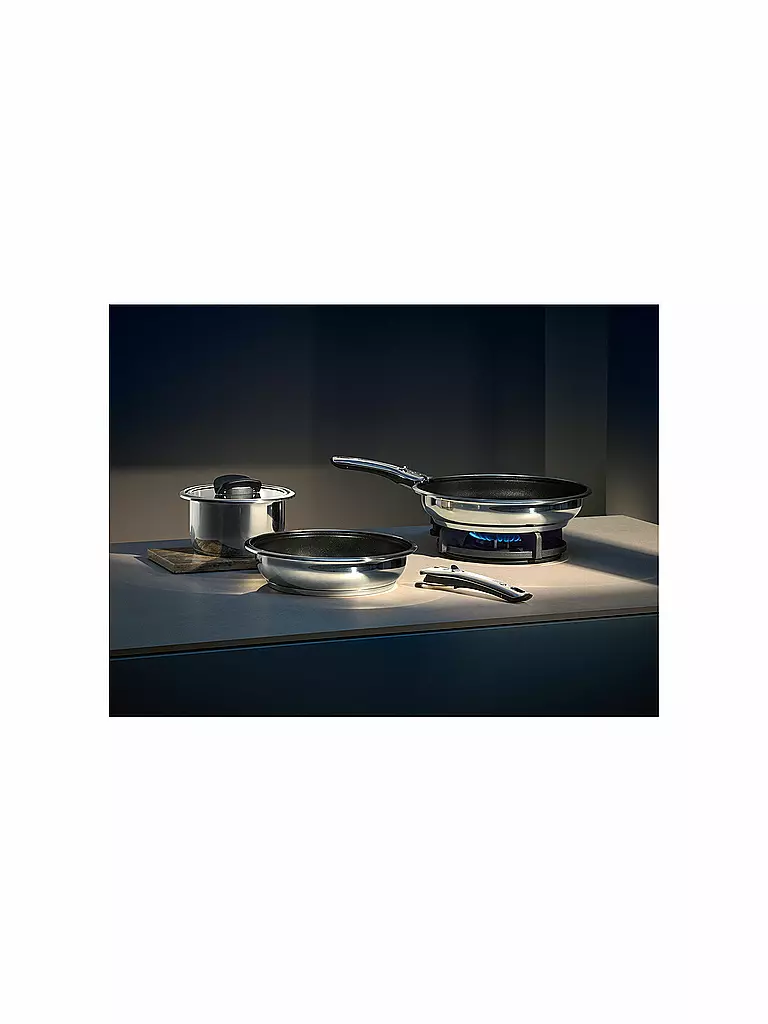 WMF Griff CLICK&SERVE Cromargan silber