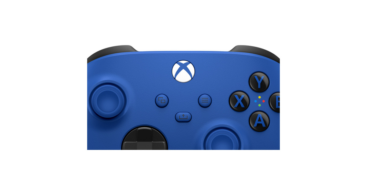 MicrosoftXbox Wireless Controller - Shock Blue  (Blauw, Bluetooth)