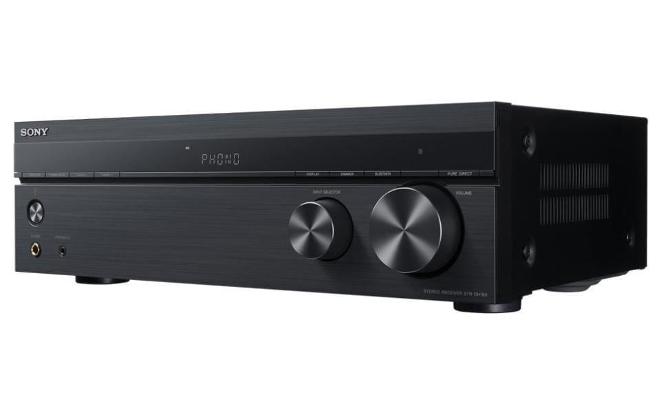 Stereo-Receiver STR-DH190 Schwarz<br>Stereo-Receiver mit Phono-Eingang und Bluetooth