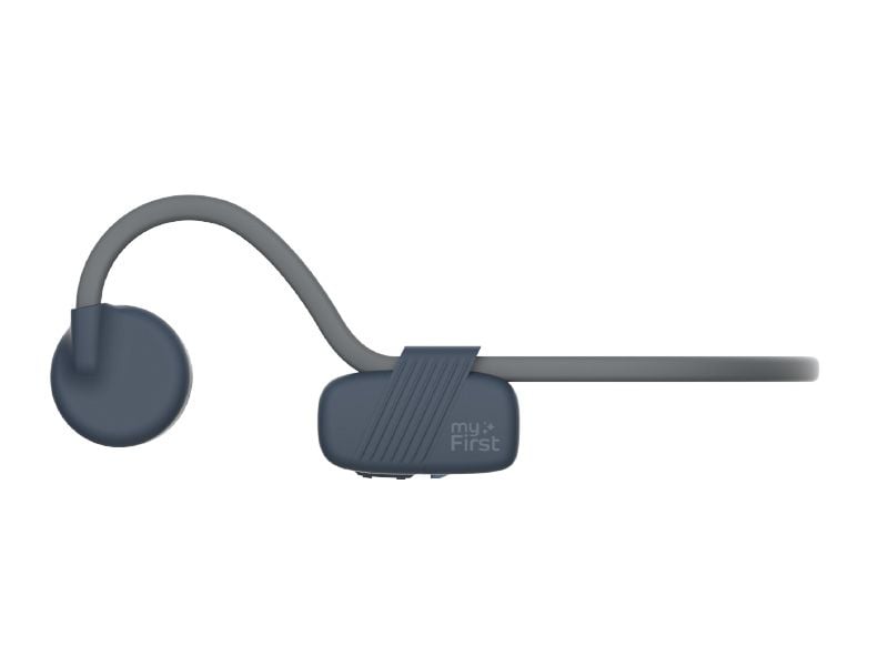 myFirst Headphone BC Wireless Lite Blau Kabellose Knochenleitungskopfhörer für Kinder