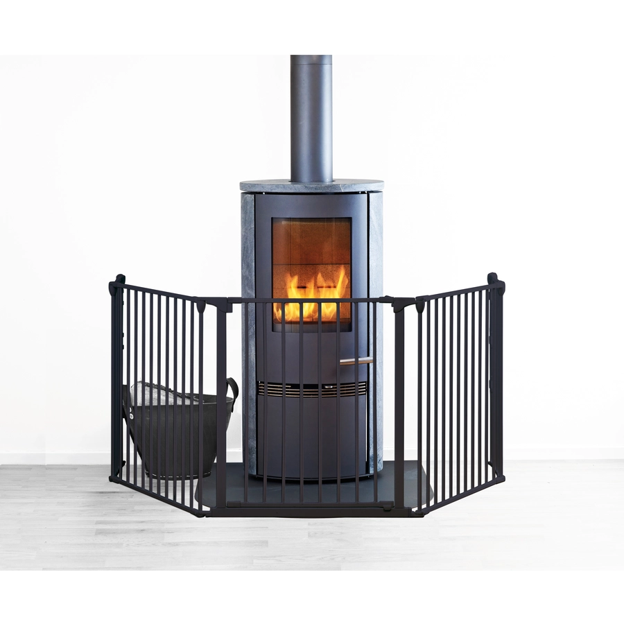 BabyDan Schutzgitter Flex XL 90 bis 270 cm, schwarz