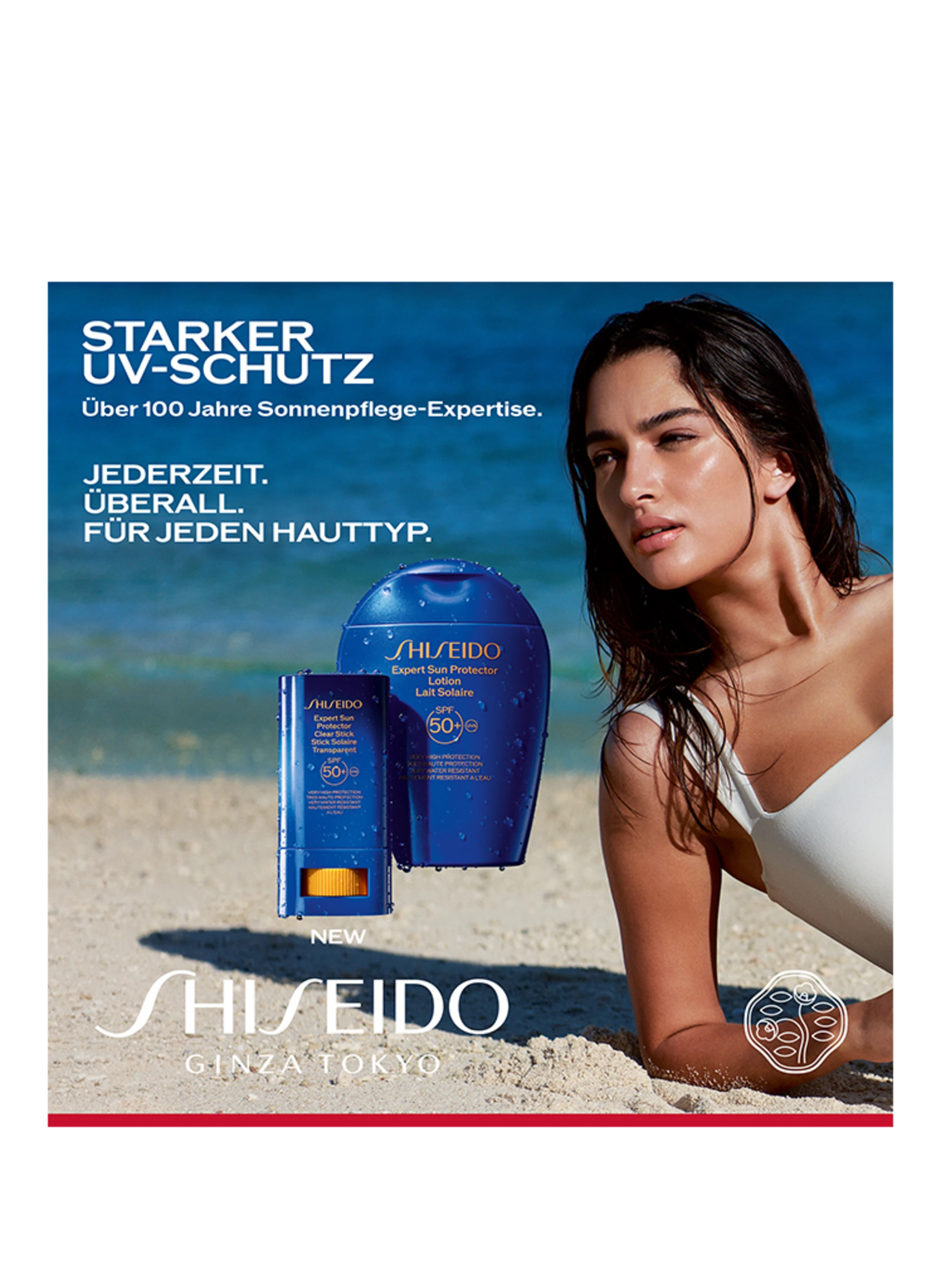 SHISEIDO EXPERT SUN PROTECTOR CLEAR STICK SPF 50+