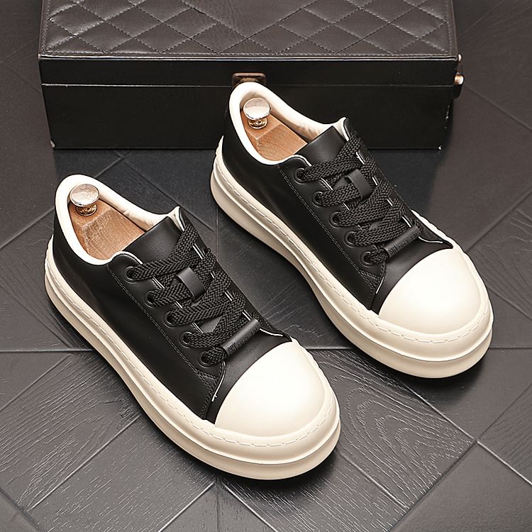 Mr Ozera - Platform Paneel Sneakers