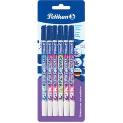 Effaceur d'encre Super Pirat 850F/B, 6 pièces
