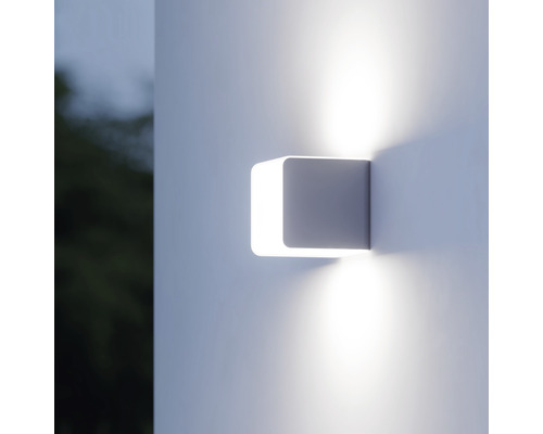 Steinel LED Sensor Wandlamp 9.1W 523 lm 3000K Draadloos Netwerken via Bluetooth L 830 SC Zilver