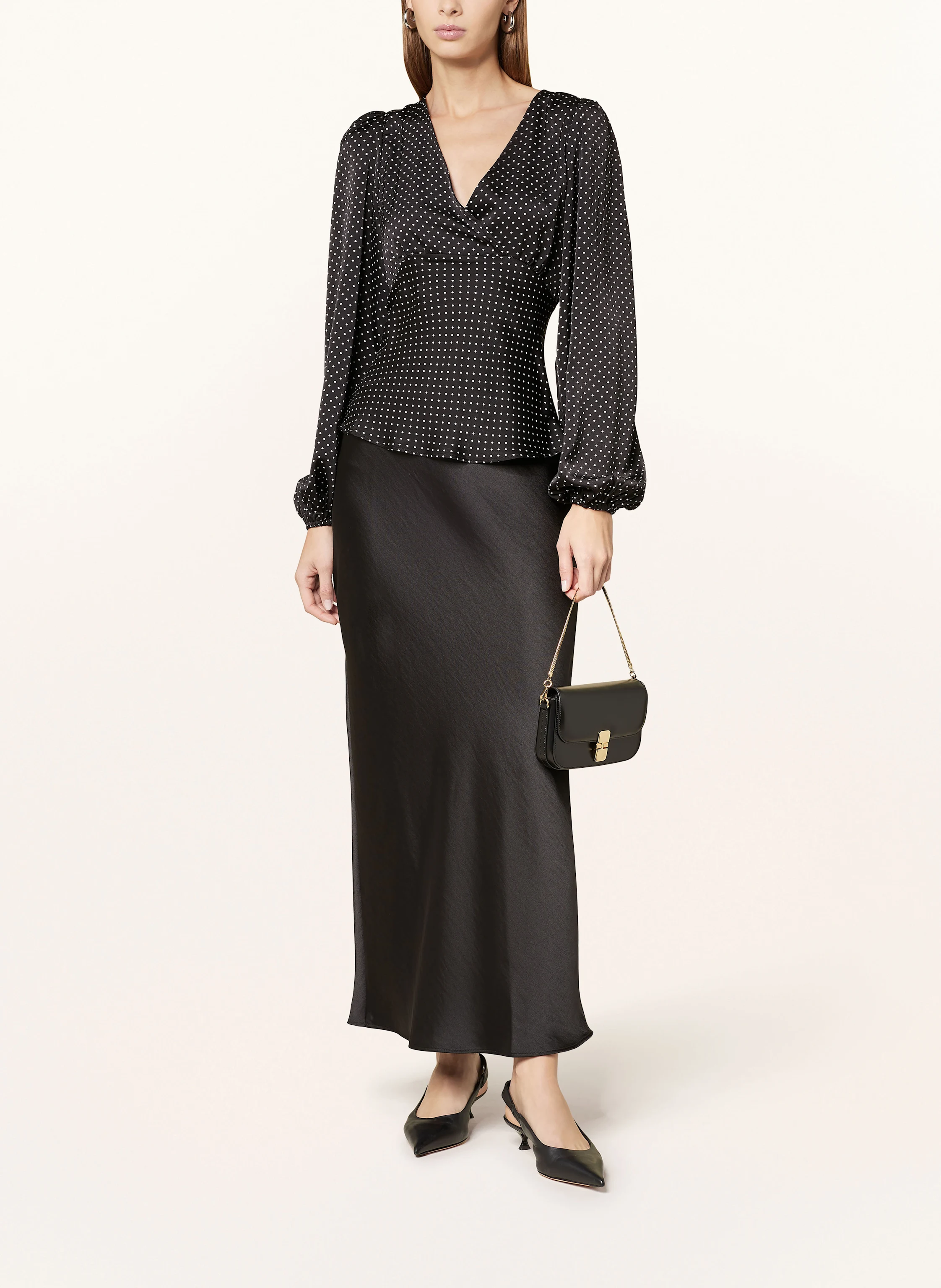 NEO NOIR Blusenshirt JANE aus Satin