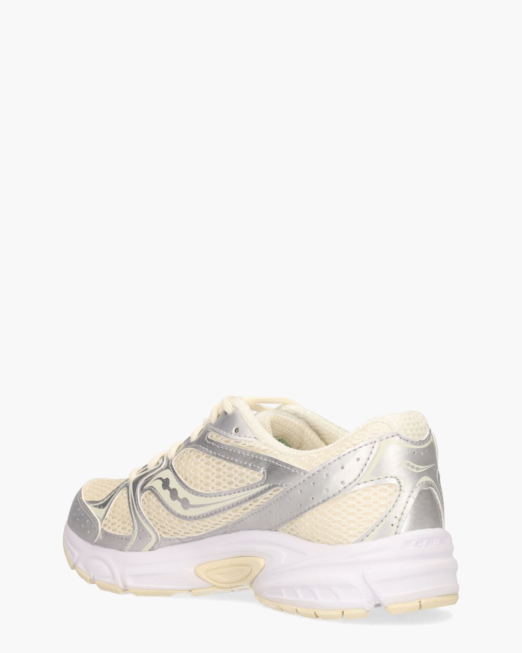 Saucony Ride Millennium Off White/Zilver Damessneakers