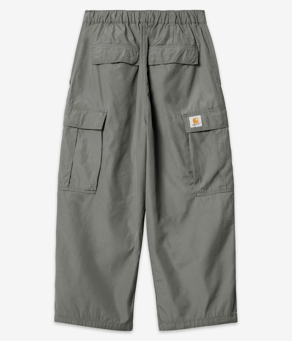 Carhartt WIP Jet Cargo Pant Lane Poplin Hose (smoke green rinsed)