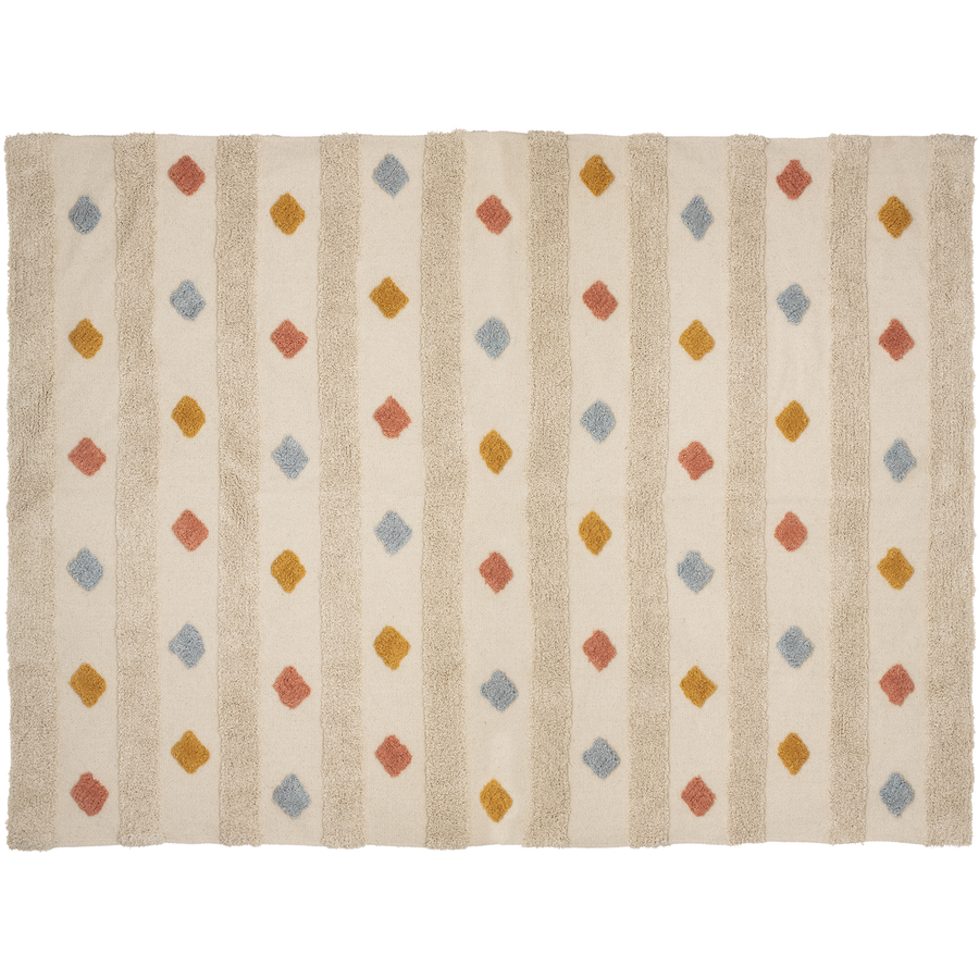 atmosphera Kinderteppich 120 x 170 cm Rauten