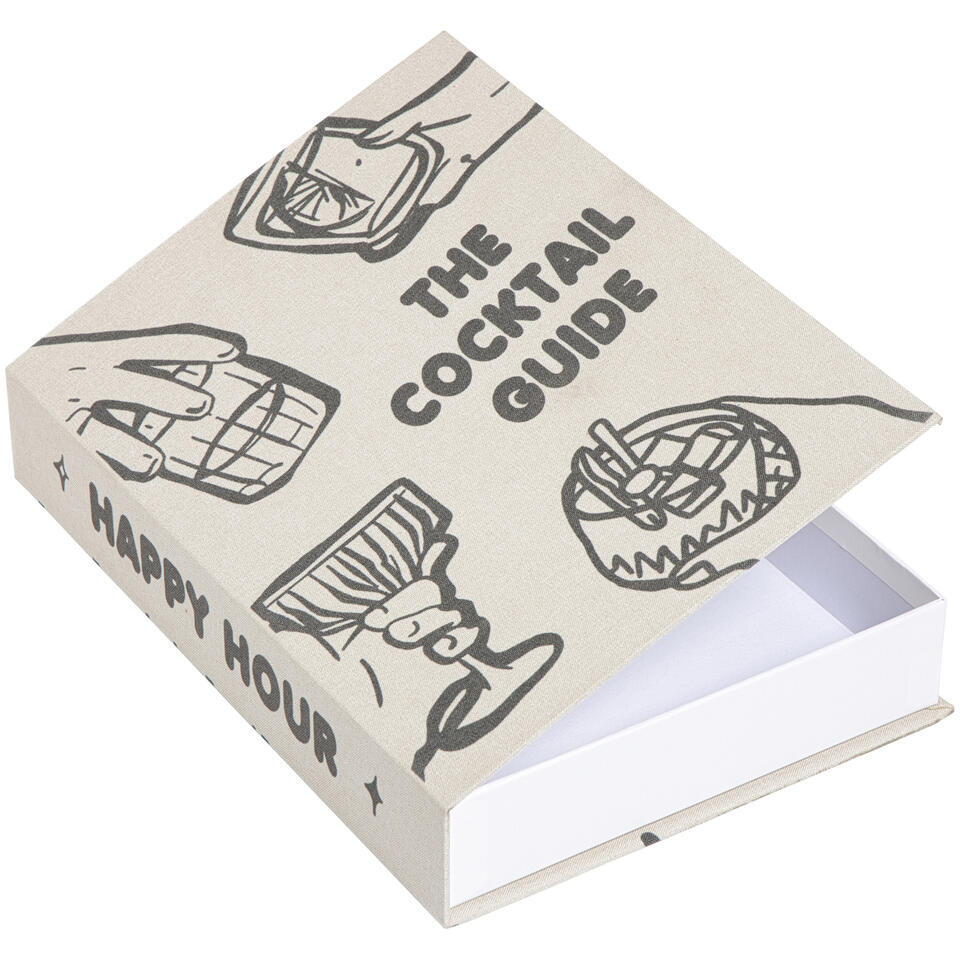 Opbergboek Cocktail Guide 30CM