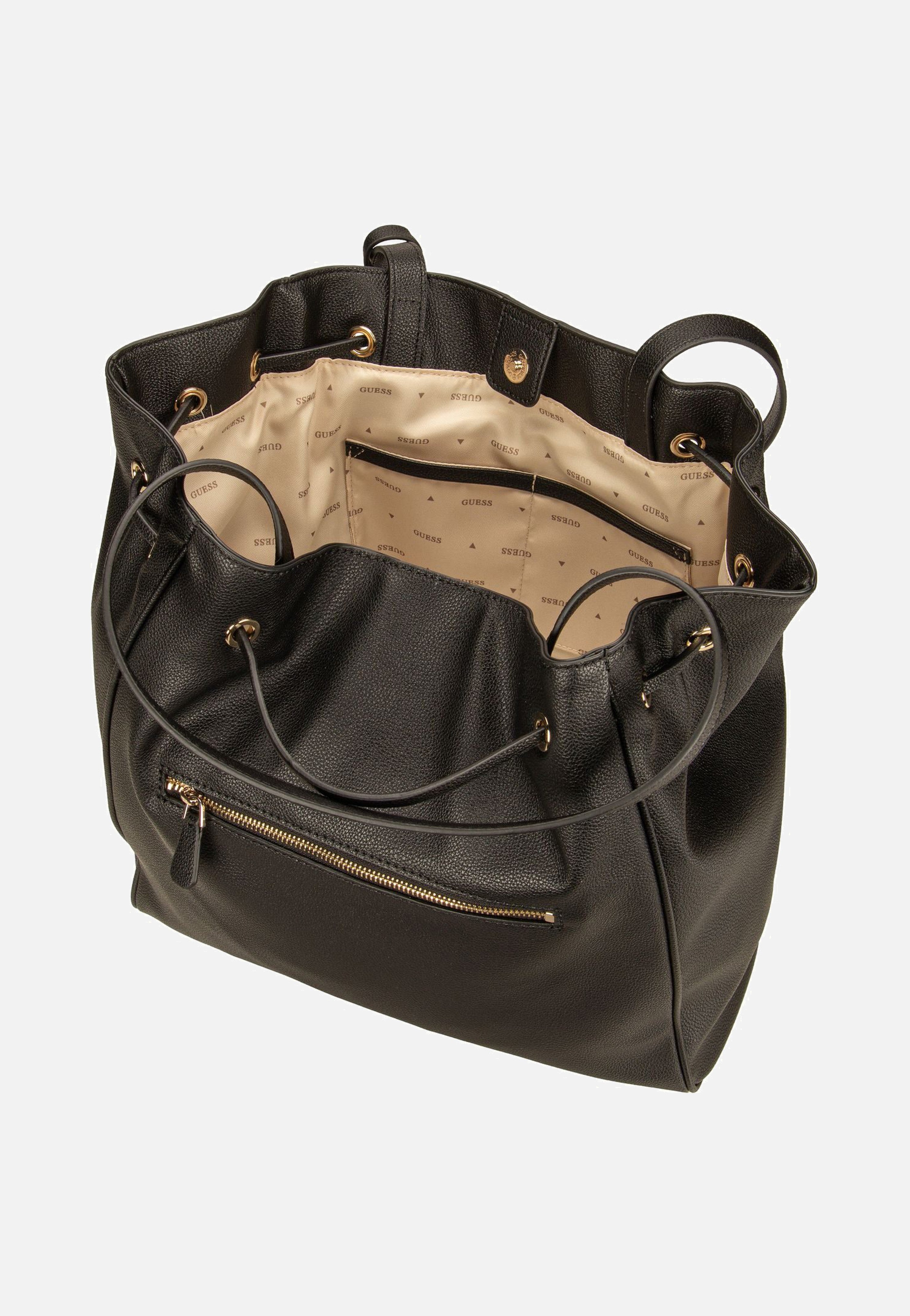 Calebra Drawstring TO 36230 Black - Shopper