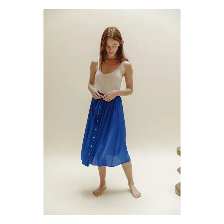 Emile et Ida Jupe Zelda - Collection Femme | Bleu