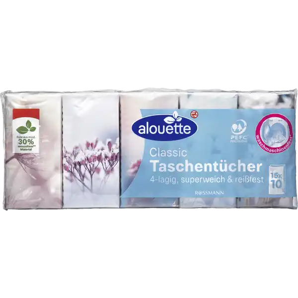 Taschentücher mit Motiv
