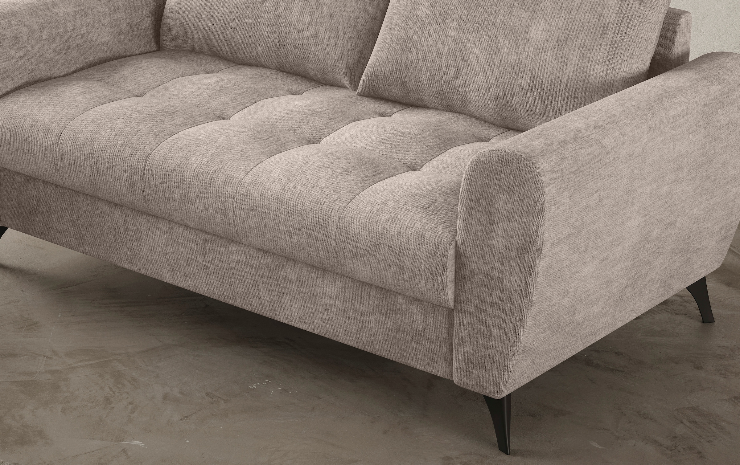 Mr. Couch 2,5-Sitzer »Blackburn II« Mit Kaltschaumpolsterung bis 140 kg belastbar