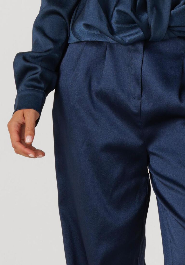 donkerblauwe amaya amsterdam wijde broek lola