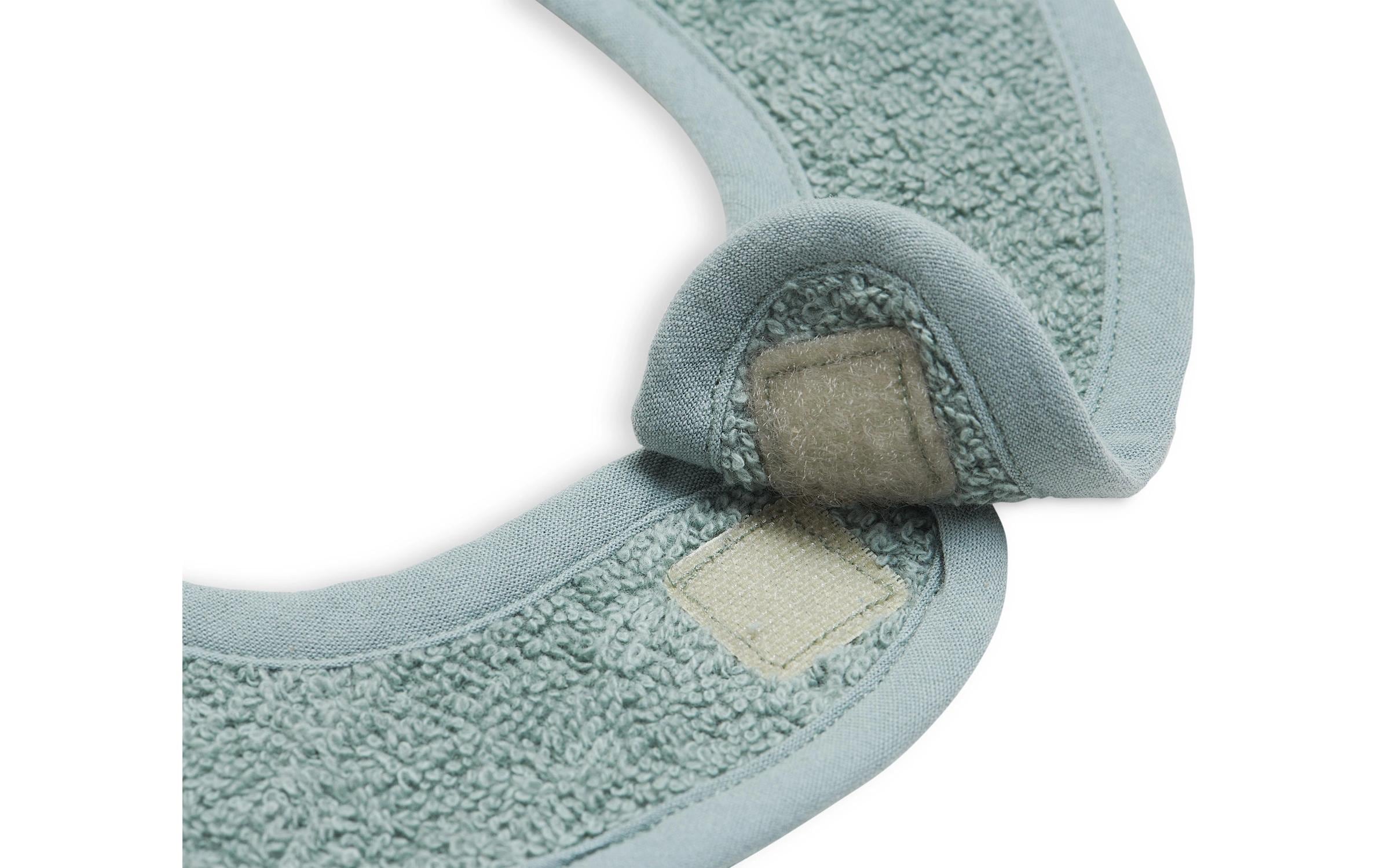 Lätzchen Frottee Ash Green 26 x 38 cmLätzchen aus weichem Frottee