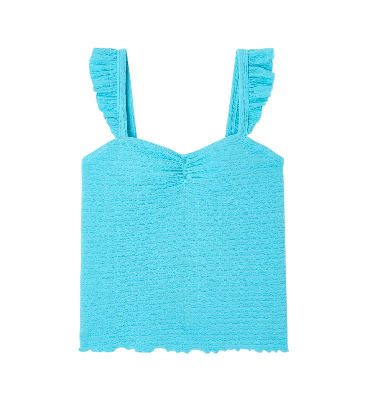 Débardeur à bretelles Femme - Turquoise