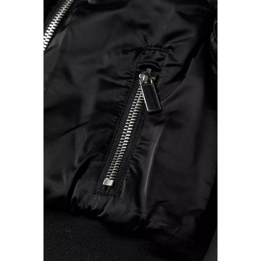 MINOTI Winterjacke im Satin-Look Schwarz