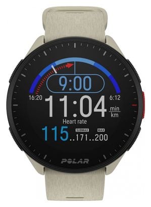 Montre GPS Polar Pacer Blanc Cloud