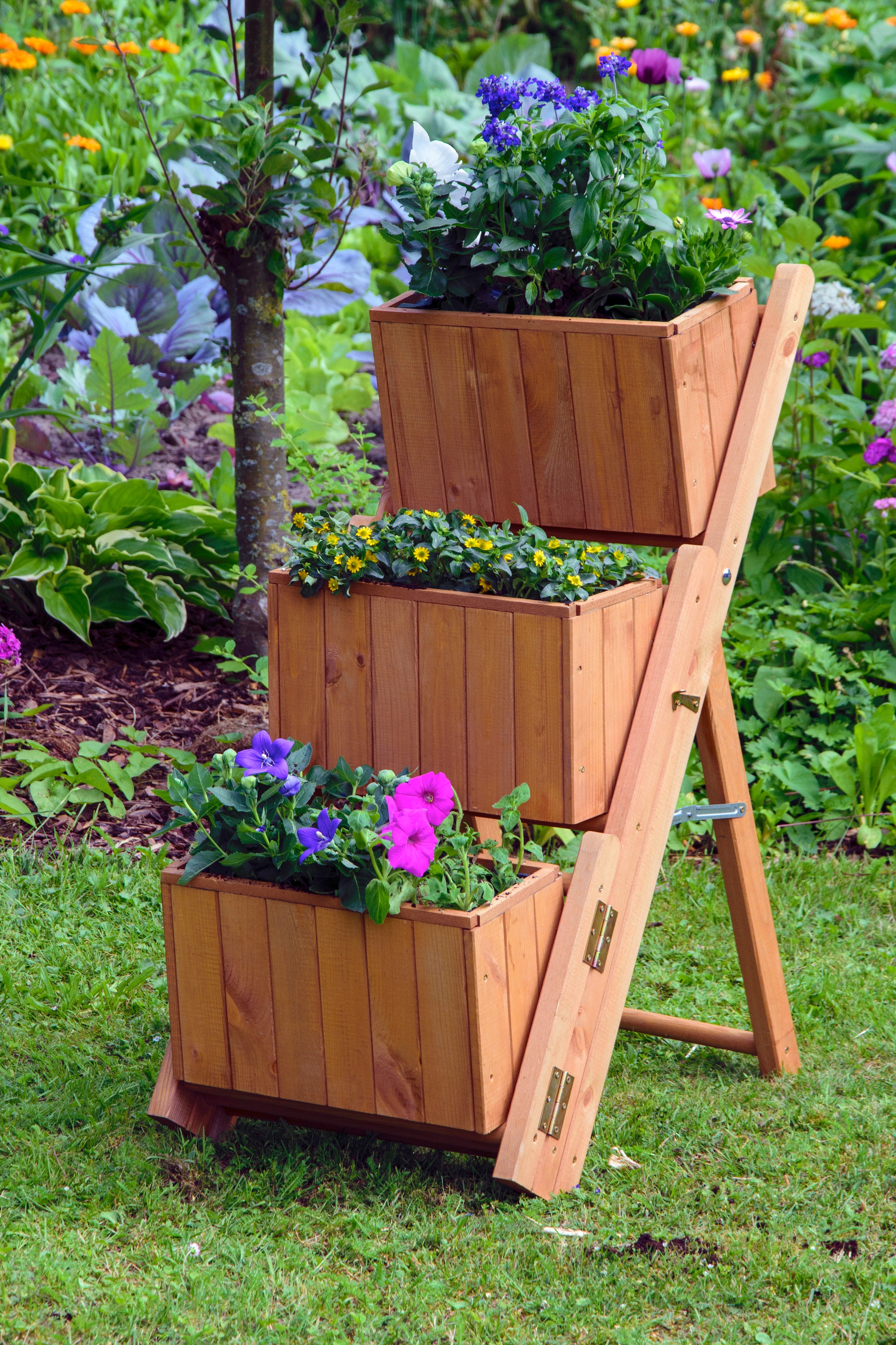 dobar Pflanzentreppe BxTxH: 41x55x85 cm