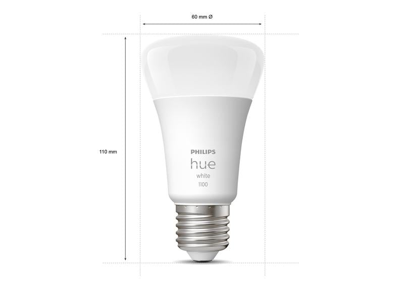 Philips Hue Starterset White E27 3er Starter Set   Dimmer 1 Starterset