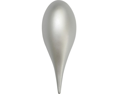 Colani VISIONS decoratief element, zilveren druppels, 2 stuks.