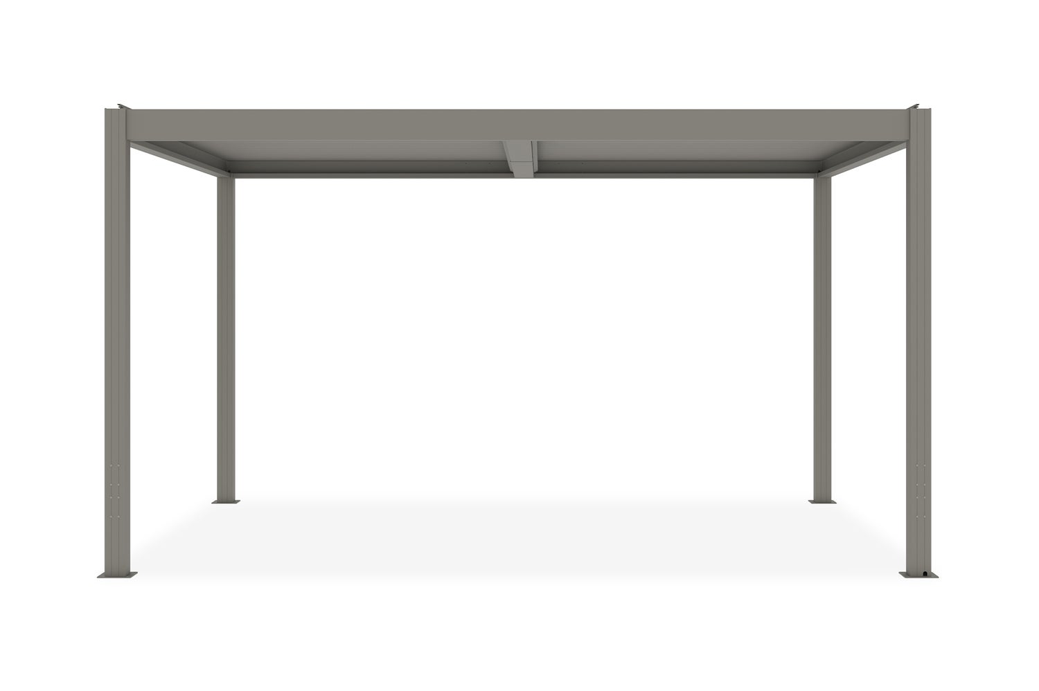 Aluminium lamellendak SANTA 400S300 Taupe