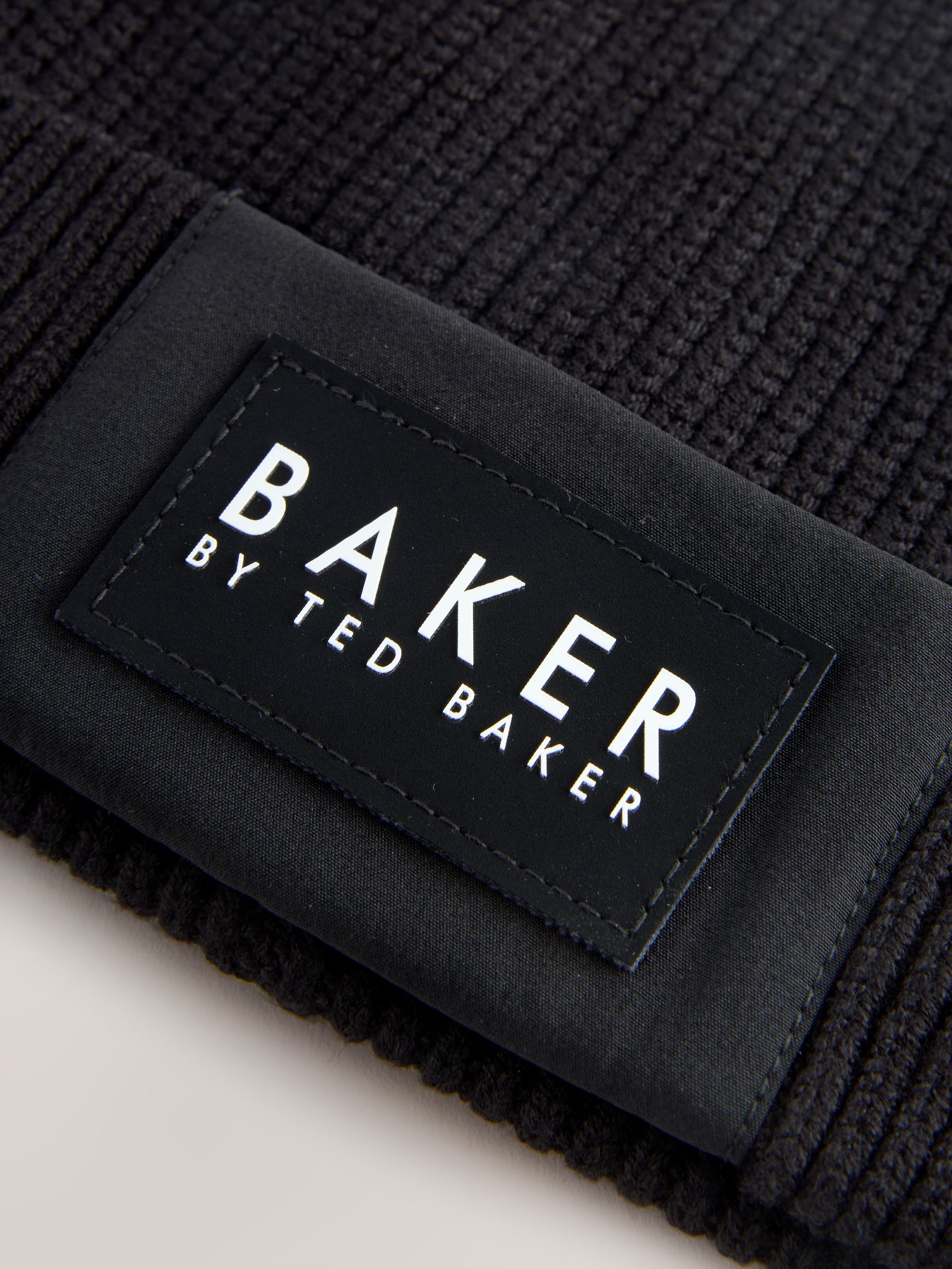 Zwart - Baker By Ted Baker jongensset van muts en handschoenen