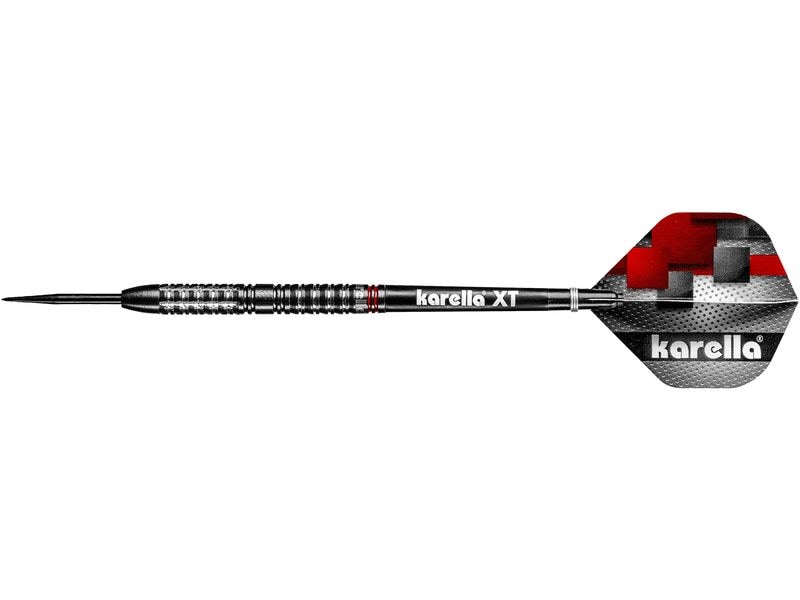 Karella Dartpfeile Steeldart SuperDrive 22g, 3 Stück – Schw 90% Tungsten Dartpfeile