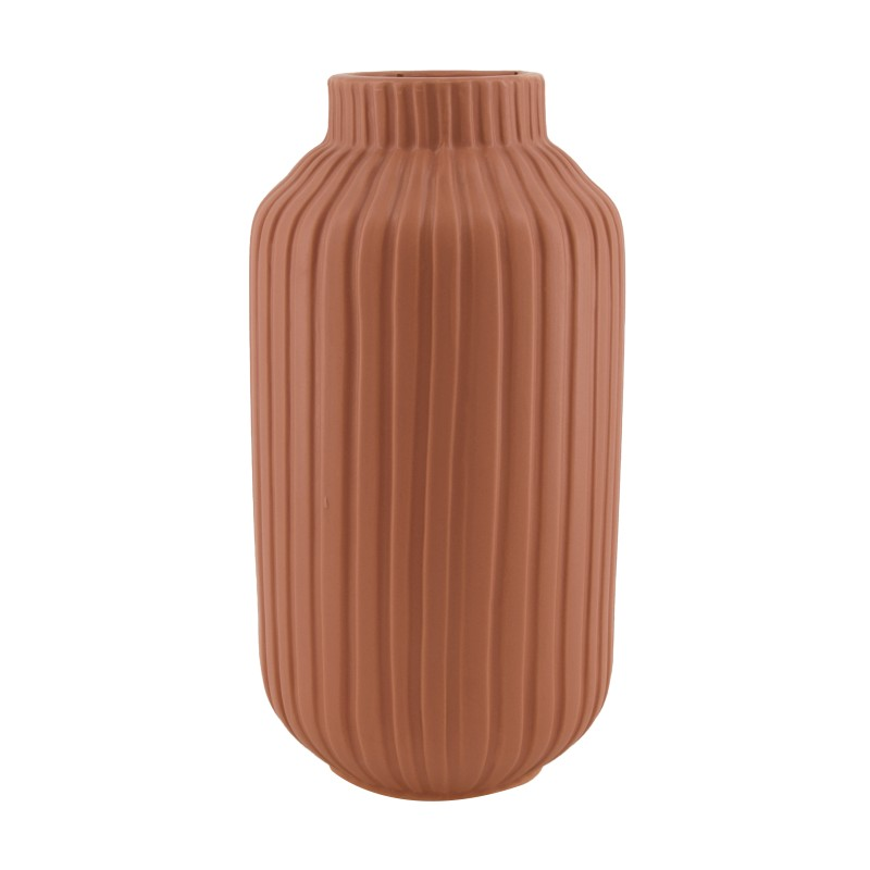 Vase ceramic old pink