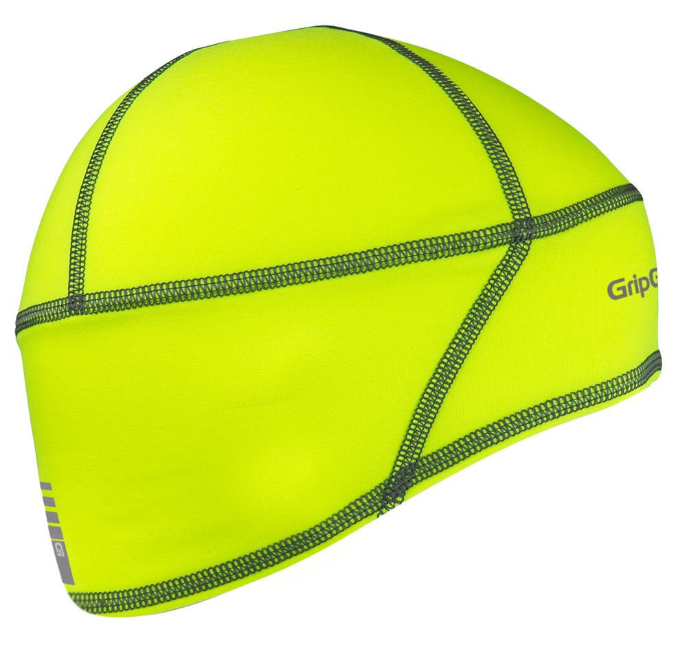 GripGrab Hi-Vis Skull cap hjelmhue Gul