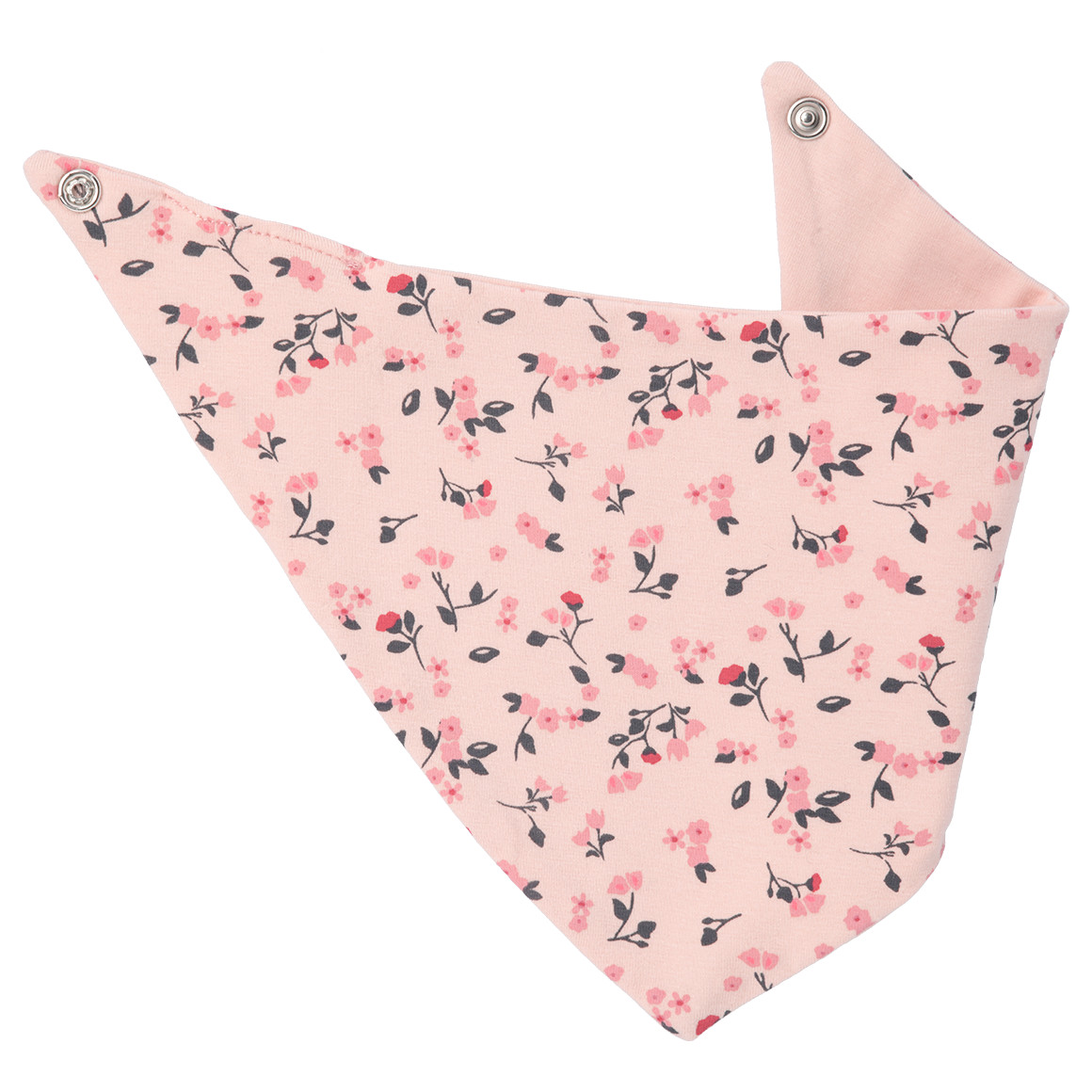 Topomini Baby Bandana mit Blumen-Allover hellrosa